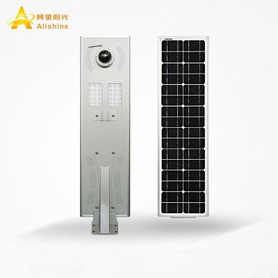 China Home 30W Solar Street Light With CCTV Camera Outdoor Monitor Lighting for sale