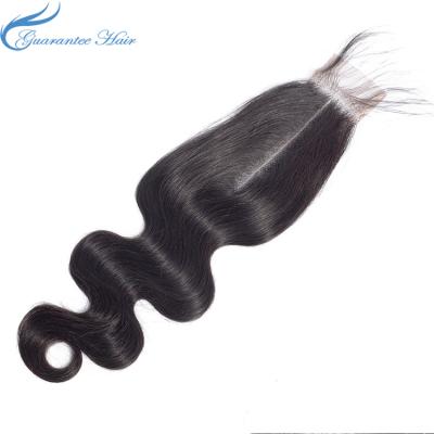 China Indian Factory Sellers Wholesale Body Wave 2*6 Piece Kim k Middle Closure for sale