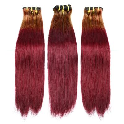 China Original Hair 4/99j Hair Weave Bundle Wholesale Price Directly 100% Factory Direct Double Shot for sale