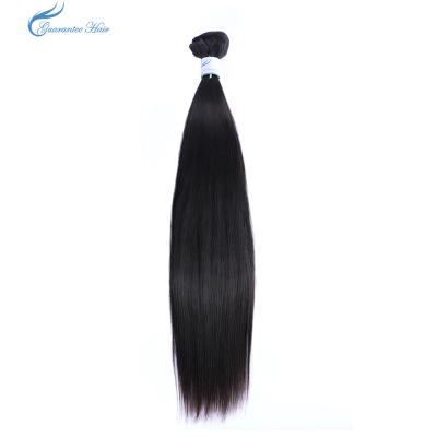 China Guaranteed Best Quality Hair Bundles Straight Unprocessed Virgin Straight Natural Color Hair For Long Lasting Hair Extensions for sale