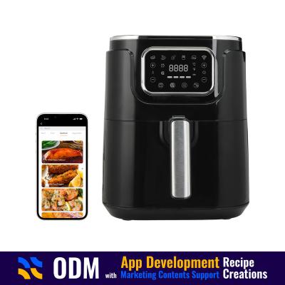 China Smart Electric ODM Private Label OEM ODM Household Airfryer Oil Free LED Display for sale