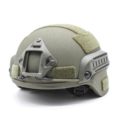 China Aramid China factory Adjustable MICH2000 Ballistic Helmet For Paintball CS Outdoor Camouflage Helmet for sale