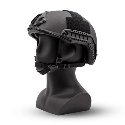 China Aramid Best quality FAST Green Combat Outdoor Helmet Security Tactical Helmet for sale