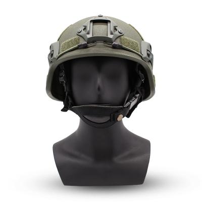 China PE IIIA PE MICH2000 Helmet ISO 3A Tactical Aramid Helmet Protection Helmet High Cut OCC DIAL for sale