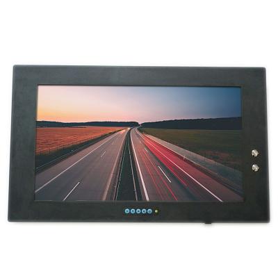 China In-car Entertainment Construction Site Truck Camera Monitor 18.5 Inch IP67 Touch Screen Rear Waterproof Monitor for sale