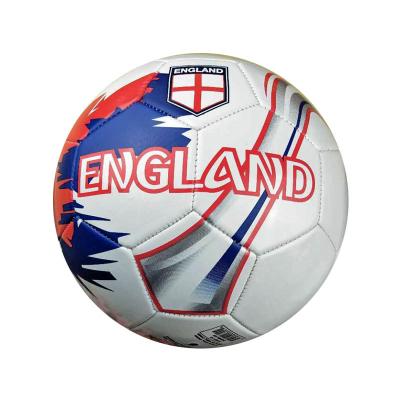 China Interior & England Flag manufacturer pvc promotional football pvc soccer ball pvc pvc soccer national outdoor practice football for sale