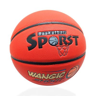 China Interior & Custom Size 7 Basketball Ball Official Outdoor Game PVC Leather Basketball Ball Shaping USA Game Basketball Street Ball for sale