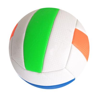 China Custom Sports Spong Volleyballs Microfiber Leather Volleyball Ball Inflated Size 5 Soft Printing Rubber Bladder Volleyball Manufacturer for sale