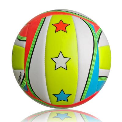 China Size 5 Leather Printing Ball Sports Custom Soft Touch PVC Volleyballs Inflated Bladder Training Equipment Rubber Training for sale