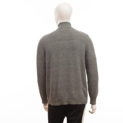 China Anti-wrinkle Premium Luxury Mens Sweaters Long Neck Wool Sweater Men for sale