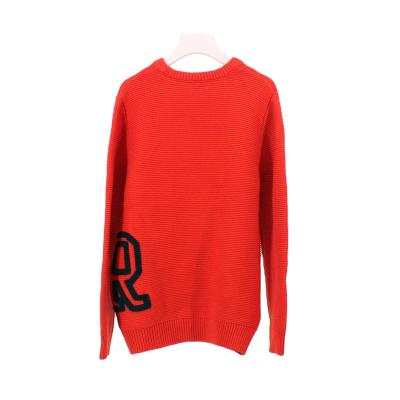 China Anti-Wrinkle Sweaters Chin Sweater Women American Hand Knit Letter Sweater for sale