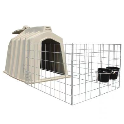 China Give Calf a Calf Warm Home Island Galvanized to Mesh Newborn Calf Pad Island for sale