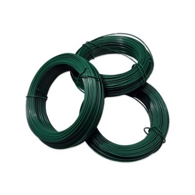 China Widly Used Various Color Galvanized PVC Tie Wire PVC Coated Wire PE PVC Iorn Wire for sale