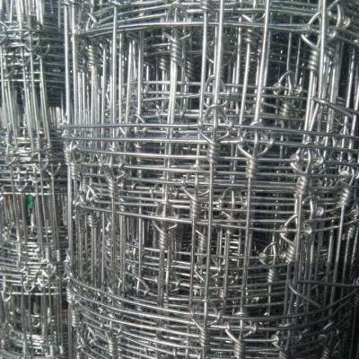 China Easily Assembled Hot Dip Galvanized Fixed Wire Deer Farm Fence Knot Woven Field Fence for sale