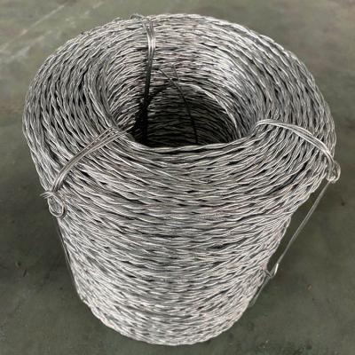 China Fence Mesh 2020 Hot Sale High Quality NEW PVC Coated Galvanized Barbed Wire Mesh Fence for sale