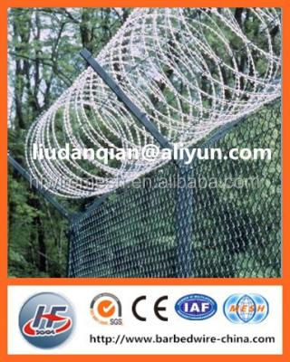 China Wholesale Mesh Fence Razor Blades/Installed Barbed Wire Fence/Airport Jail Barbed Wire Fence for sale