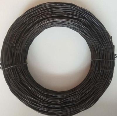 China Factory Sale Construction Twisted Wire 18gauge Soft Black Annealed Twist Tie Wire for sale