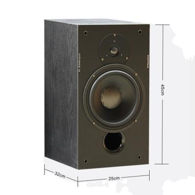 China None 40-200W 8 Inch Fever Wooden Speaker Home Theater System Bookshelf Speaker Passive HiFi Audio Monitor Amplifier Sound Loudspeaker for sale