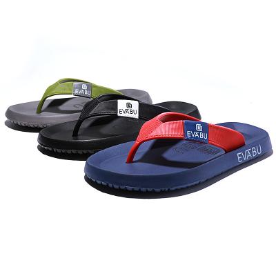 China Fashion Trend Hot Sale Men's Slippers Eva Flat Slippers Breathable Wear-Resistant Outdoor Beach Flip Flop For Man for sale