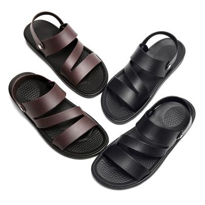 China Summer Breathable Fashion Slides Sandals Cheap Indoor Outdoor PVC Comfortable Non-slip Sandals For Men for sale