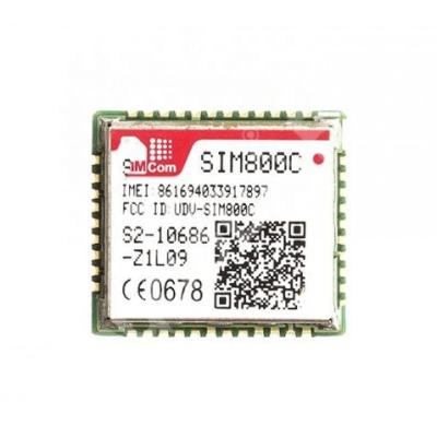 China Contact Customer Service SIM800C SIMCOM 4.4V Quad-band GSM/GPRS 850MHz/900MHz/1800MHz/1900MHz 3.4V to Module 42-Pin SMD Type SIM800C for sale