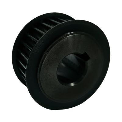 China Power Transmission Black Cast Iron Belt Pulley For Power Transmission for sale