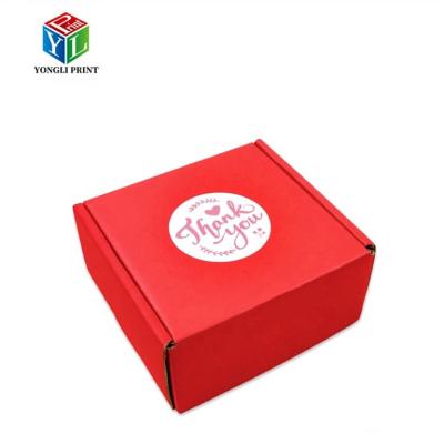 China Recyclable Custom Printed Corrugated Cardboard Packaging Mailer Box For Shipping Goods for sale