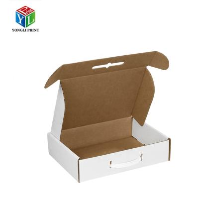 China Recyclable Wholesale Custom Corrugated Cardboard Box Ad Shipping Cardboard Apparel Packaging For Sweater Ad Gift Box for sale