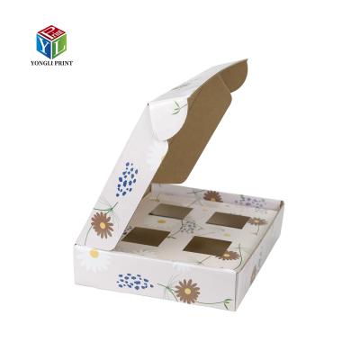 China Recyclable Mailing Mailer Plain Packaging Custom Logo Design Corrugated Mailing Boxes With Custom Insert for sale