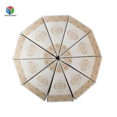 China Recycled Materials Wholesale Luxury Birthday Cake Box, Triangle Box for sale