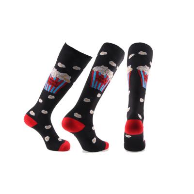 China New Style Antibacterial Tube Socks Long Elastic Sports Compression Socks Like Outdoor Running Socks for sale