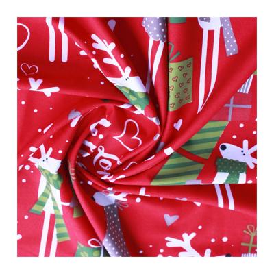 China Wholesale Custom Memory Fabric Printing Polyester Digital Printed Fabric Christmas Fabric for sale