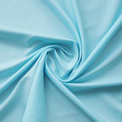 China Anti-Static Blue Color Brushed Microfiber 100% Plain Polyester Dyed Fabric For Bed Sheet for sale