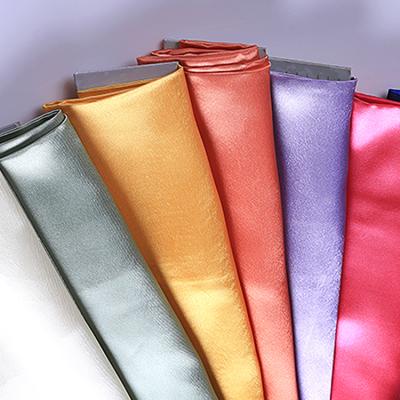 China High Quality Memory Blouse Satin Fabric Brushed Microfiber Cloth Fabric for sale