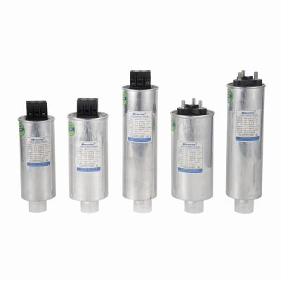 China SUPER SELF-HEALING LOW VOLTAGE SHUNT PHASE COMPENSATION CAPACITOR 3 Phase 15Kvar 25 Kvar 50 Kvar With Good Price for sale