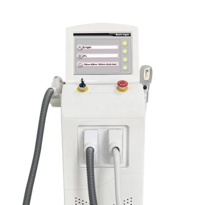 China Skin Tightening Multifunction Beauty Machine E-light IPL Skin Rejuvenation 808nm Diode Laser Beauty Device for sale