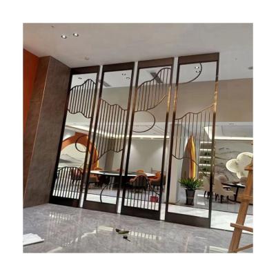 China New 201 304 Classic/Postmodern Economic Custom Decorative Stainless Steel Outdoor Patio Screen Panels for sale