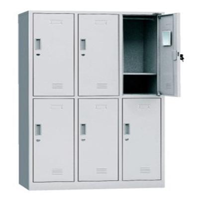 China Modern Durable Using Custom Top Quality 201 304 Stainless Steel Metal Work Safe Lockers for sale