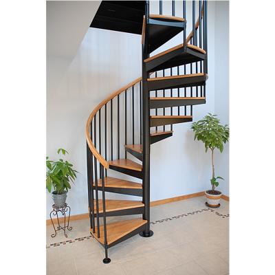 China New Model Cast Iron Spiral Staircase From Factory Supply Contemporary Wood Spiral Stairs Outdoor Spiral Stairs for sale