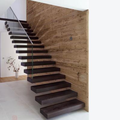 China Modern Modern Glass Floating Stairs Floating Staircase For Sale for sale