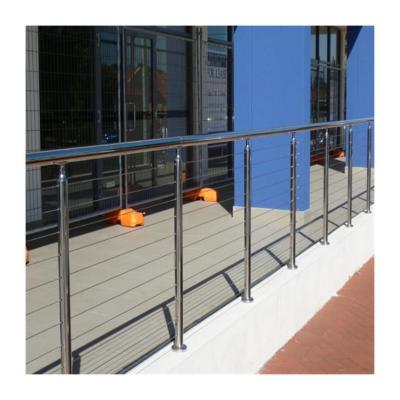 China Minimalist Stainless Steel Wire Railing Cable Fencing Balustrades Handrails for sale