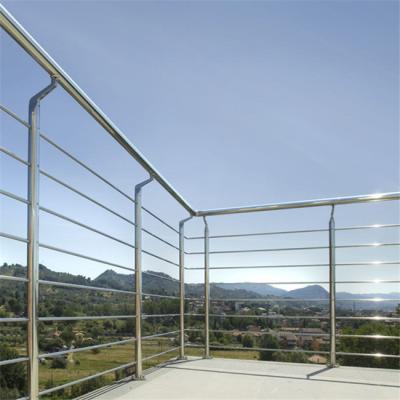 China Contemporary Home Luxury Balcony Rod Bar Railings Fancy Balcony Railings for sale