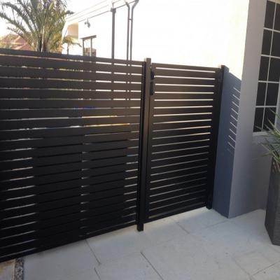 China Easy Install Aluminum Fence Garden Fence Garden Bark Garden for sale