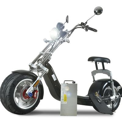 China EEC/COC Fat Tire 1000w 2000w Electric Scooter City Cocos With Removable Battery 12 Inches for sale