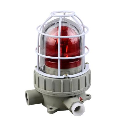 China BJJ Series Explosion Proof Warning Light Alarm Light Tempered Glass Explosion Proof Available Cover for sale