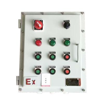 China Explosive Gas Atmosphers And Dust Evironment Flammable IP 65 Electric Power Explosion Proof Box For Hazardous Area for sale