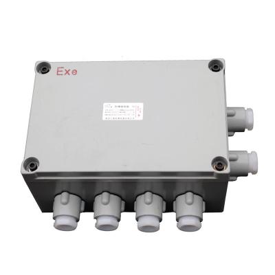 China Hazardous Location Explosion Proof Cast Aluminum Junction Box With Cable Gland 400*500*160mm for sale