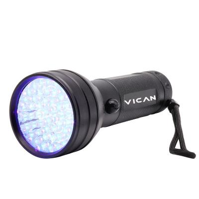 China UV Emergency 3 AA Ultraviolet 395 Nm 51 Led UV Blacklight Flashlight for sale