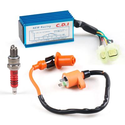 China Racing Ignition Coil With Spark Plug High Performance Racing Ignition Coil With Spark Plug With AC CDI GY6 50cc 125cc 150cc for sale