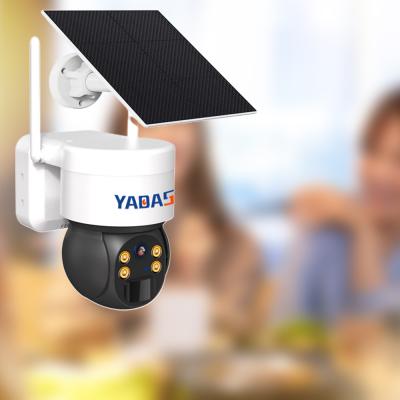 Κίνα Full Color Night Vision 4G Solar PTZ Camera Starlight Class 3,6mm 0,00001LUX προς πώληση